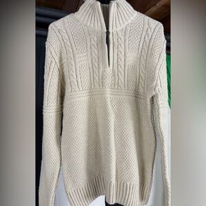 Superdry Wool Sweater made in Turkey size M